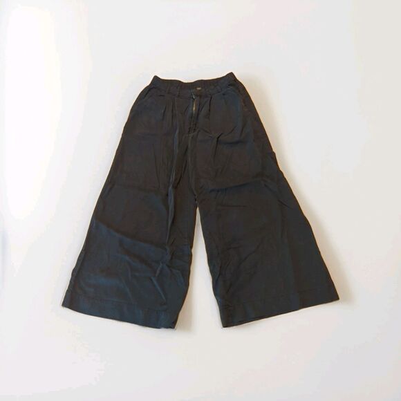 YFB Young Fabulous Broke Pants Womens Medium Blue Wide Leg Baggy Flowy Pockets - Picture 1 of 8